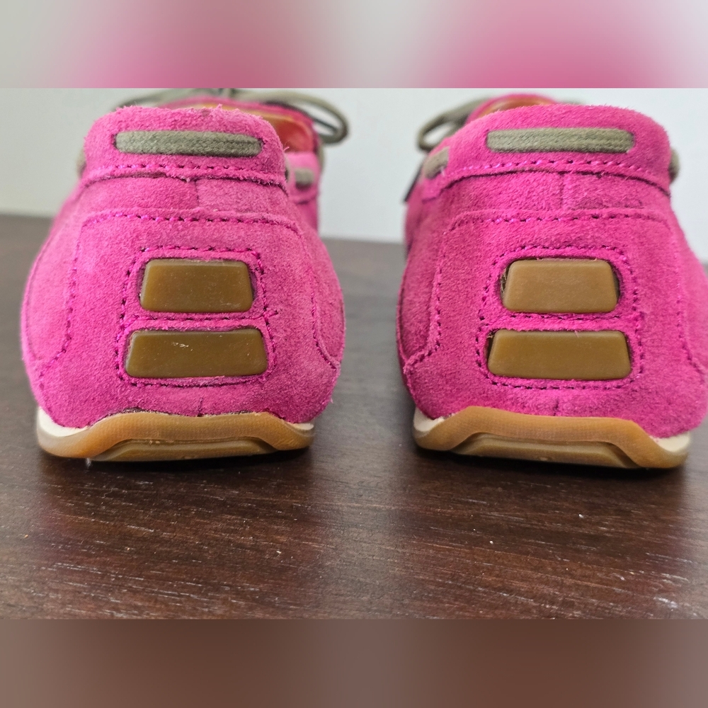 MIA Macey Suede Leather Slip-on Pink Mocassin Women's Size 8M - Picture 7 of 8